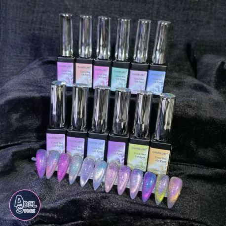 CHARMLIMIT CORAL SEA OJO DE GATO X6PCS ZMA-MY05