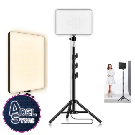 Kit Panel Led USB Luz Cálida/Fría + Trípode 10 Pulgadas