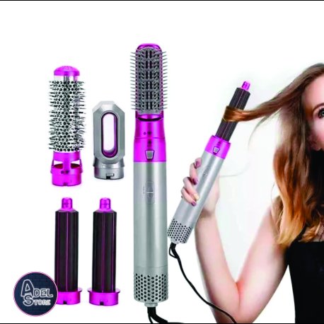Secador 5 En 1 Multifuncional Portátil Cepillo Cabello